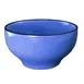 International Tableware CF-43 16oz Ocean Blue Bowl, 5" Dia, 2-1/2" H, Ceramic, Microwave Safe - 1 Dozen 1 image