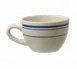 International Tableware CT-37 - 8 oz White Ceramic Cup, 3‑7/8" Dia x 2‑1/2" H, Safe - 1 Dozen 1 image