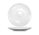 International Tableware DO-67 Cappuccino Saucer 6.5" Round Porcelain White Vitrified Safe - 1 Dozen 1 image