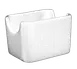 International Tableware DR-225 China Sugar Packet Holder / Caddy 1 image