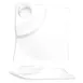 International Tableware EL-800 - 8" Plate, 1 oz Well, Porcelain, Dishwasher Safe, Lead Free - 1 Dozen 1 image