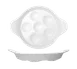 International Tableware ESC-85 China Escargot Plate 1 image