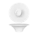 International Tableware FA-255 Bowl, 10" x 3½" Porcelain White, 48 oz Dishwasher Safe - 1 Dozen 1 image
