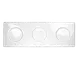 International Tableware FA-410 China Compartment Tray 1 image
