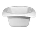 International Tableware FA-416 9oz China Bowl, Porcelain, 5.125" x 5.125" x 2.25" - 1 Dozen 1 image