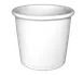 International Tableware FA-426 - Pot Bowl 6 oz, 3"-Dia x 2-3/4" H, Porcelain, Microwave Safe - 1 Dozen 1 image