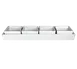 International Tableware FA-439 China Compartment Tray 1 image