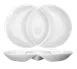 International Tableware FA2-14 China Compartment Plate/Platter 1 image