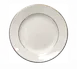 International Tableware FL-6GF China Plate, 5-3/4" Round, White with Gold Band, Ceramic - 1 Dozen 1 image