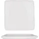 International Tableware GL-22 - 10" Glacier Porcelain China Plate, Curved, Bright White, 1 Dozen 1 image