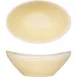 International Tableware HT-11-LM Bowl, 6" x 4.5" x 2.25", 11oz, Oval Stoneware, Lemon Glaze - 1 Dozen 1 image