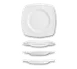 International Tableware IS-33 China Plate 10.625" White Iris™ Microwave & Dishwasher Safe - 1 Dozen 1 image