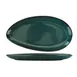 International Tableware LU-14-MI China Platter, 12-1/2" x 6-1/2", Oval, Midnight Blue, Glaze, 1 Dozen 1 image