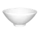 International Tableware MD-105 9oz White Porcelain China Bowl, 4.75" Dia, 2" H, Footed - 1 Dozen 1 image