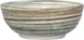 International Tableware MR-15 – 8 oz Porcelain Bowl, 4" x 1‑7/8" , Blue & Brown Swirls - 1 Dozen 1 image