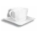 International Tableware PC-1 China Cups, 10 oz., 3-3/8" dia. x 2-3/4" H, Bright White, 1 Dozen 1 image