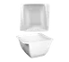International Tableware PC-15 - 13 oz Porcelain Bowl, 4" x 4" x 2.9", White, Safe - 1 Dozen 1 image