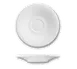 International Tableware PH-2 - 6-1/8" Round Bone China Saucer, Phoenix, Microwave Safe - 1 Dozen 1 image