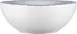 International Tableware PR-205-CB 11oz. White with Blue Bowl, 5-1/8" Dia. 2" H, Round - 1 Dozen 2 image