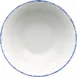 International Tableware PR-207-CB - 20 oz Porcelain Bowl, 6"¾ x 2"¼, Blue Underglaze - 1 Dozen 1 image