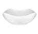 International Tableware QP-24 - 25 oz Porcelain Bowl 7"×7"×2¾" Dishwasher Safe - 1 Dozen 1 image