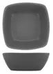 International Tableware QP-32-MG Square 18‑Oz Grey Porcelain Bowl 5"×5"×2" Dishwasher Safe - 1 Dozen 1 image