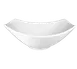 International Tableware QP-38 7oz Porcelain Bowl, European White, 5" W x 3-1/2" D x 2-1/2" H - 1 Dozen 1 image