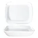 International Tableware QP-86 - 8" x 6½" China Bowl, 26 oz, White, Microwave Safe - 1 Dozen 1 image