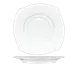 International Tableware RA-2 6" Porcelain Saucer White Rhapsody™ Vitrified Microwave Safe - 1 Dozen 1 image