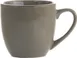 International Tableware SH-56-GS - 3-1/8" x 2-7/8" 7.5oz Ceramic Cup, Smoke Brown Glaze - 1 Dozen 1 image