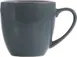 International Tableware SH-57-LN - 10.5 oz Blue Cup, 3.6" Dia x 3.25" Hgt, Glaze, Trim - 1 Dozen 1 image