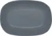 International Tableware SR-18 China Platter – 6-3/4" x 4-5/8" Oval, Two‑Tone Nevada Grey & Sand, 1 Dozen 1 image