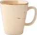 International Tableware SV-17-KH - 12 oz Khaki Stoneware Cup, Microwave Safe - 1 Dozen 1 image