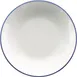 International Tableware TB-108-CB Pasta Bowl 22oz 8" Round Porcelain European White Blue - 1 Dozen 1 image