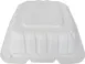 International Tableware TG-PM-66 Disposable Take Out Container 2 image