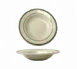 International Tableware VE-120 - 12" Pasta Bowl, 18 oz, White Green Band, Microwave Safe - 1 Dozen 1 image