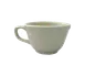 International Tableware VI-1 - 7.5oz White Ceramic Cup 4" Dia x 2.5" H, Microwave Safe - 1 Dozen 1 image