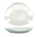 International Tableware VL-15 - 4 oz Oval Porcelain Bowl 5" Diameter, Dishwasher Safe - 1 Dozen 1 image