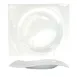 International Tableware VL-77 China Plate, 7-1/2" Square Porcelain White, Dishwasher Safe - 1 Dozen 1 image