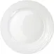 International Tableware WA-8 China Plate, 9" Round Porcelain White with Wide Rim Wave™ - 1 Dozen 1 image
