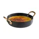 APS Germany APS 40741 Serving Pot, 10.2 oz (5-1/4" Dia x 1⅜" H), Round Hammered Grey Aluminum - 1/Case 1 image