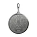 Lodge L9OGXLL Griddle - 10-5/8" Dia. Cast Iron, Xolo Sugar Skull, Induction Ready, Single Handle 1 image