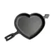 Lodge LHRTSK Skillet - Heart-Shaped, 13-2/7" W x 1-2/7" H, Single Handle, Induction Ready, Cast Iron 1 image