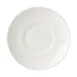 Mikasa 5292195 Bistro Blanc China Saucer, 6-3/4" dia., Vitrified Porcelain, White 1 image