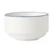 Mikasa 5305731 Bistro Cup - 9.5 oz (0.3 qt), 4.1" Height, Pin Blue Porcelain Dinnerware 1 image