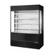 True TOAM-60GS-HC~NSL01 60" Vertical Open Air Merchandiser in Black, Self-Contained, 4 Shelves 1 image