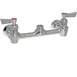 AllPoints 1131118 Pre-Rinse Base, wall mount, 8" centers 1 image