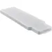 AllPoints 1901324 Hopper Lid, 10-1/2"L x 3"W, plastic 1 image