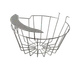 AllPoints 1901363 Wire Basket, 4 1/2" H, 8" OD 1 image