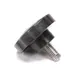 AllPoints 2051332 Fluted Knob, 2-5/16" OD, 3/8"-16 thread 1 image